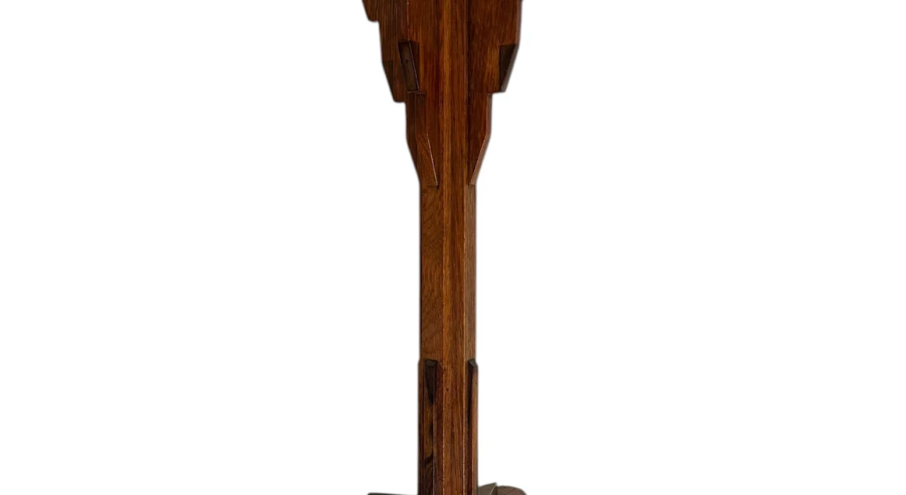 Art Deco Amsterdamse School Petite Pedestal Table, 1920s